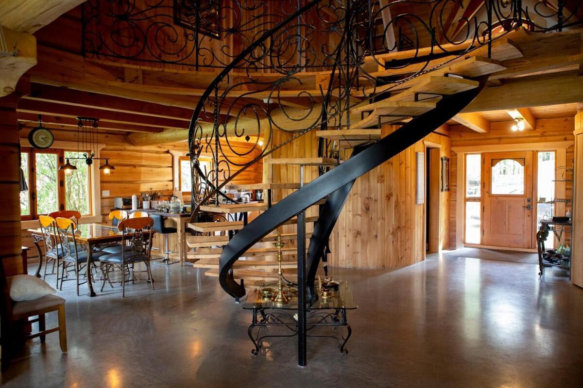 Hebergement "La Maison En Bois Rond" Sainte-Marie Bilik gambar