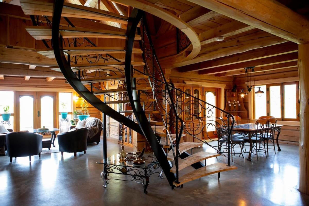Hebergement "La Maison En Bois Rond" Sainte-Marie Bilik gambar